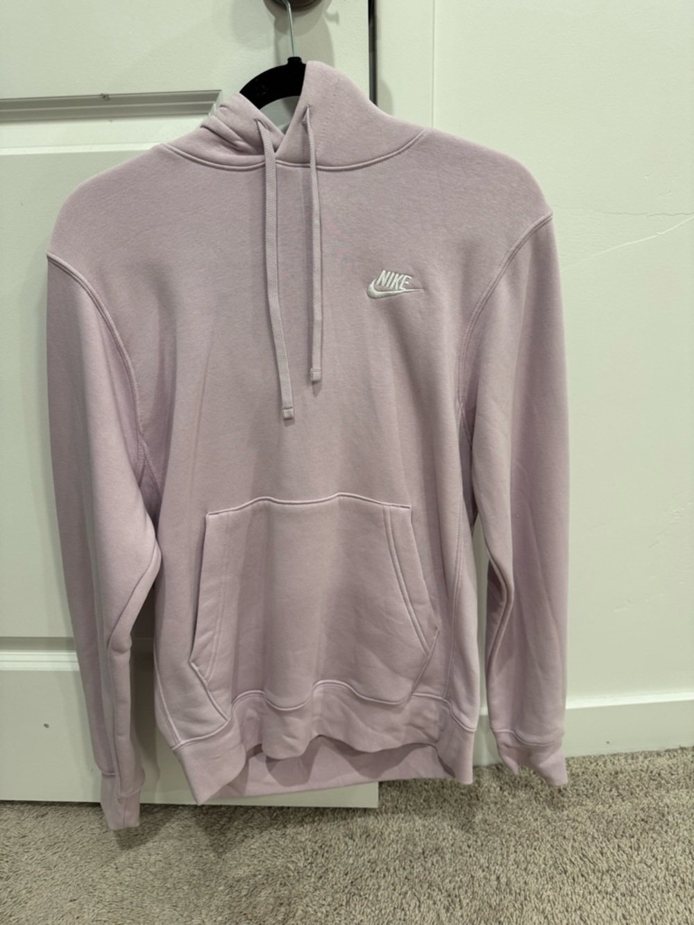 Nike Light Lavender Purple Hoodie - Pullover Sweatshirt